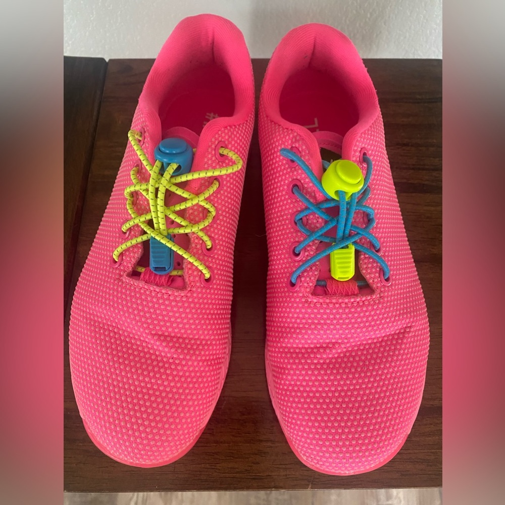 Worn only twice! New Pink NoBull trainers